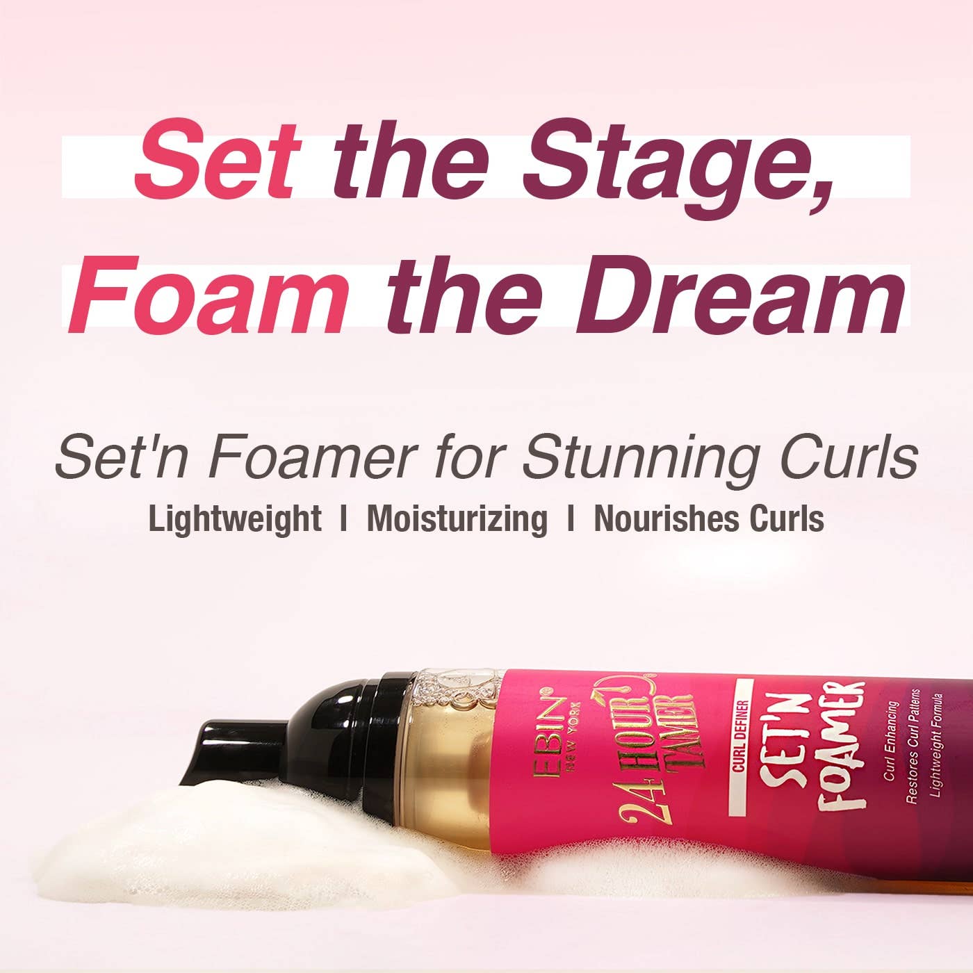 24 Hour Tamer Set'N Foamer - Curl Definer