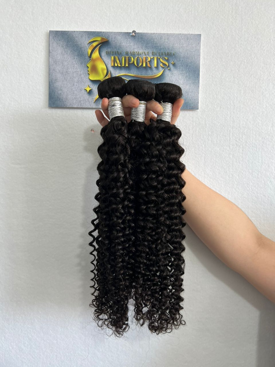 Virgin Hair Deep Curly Bundles