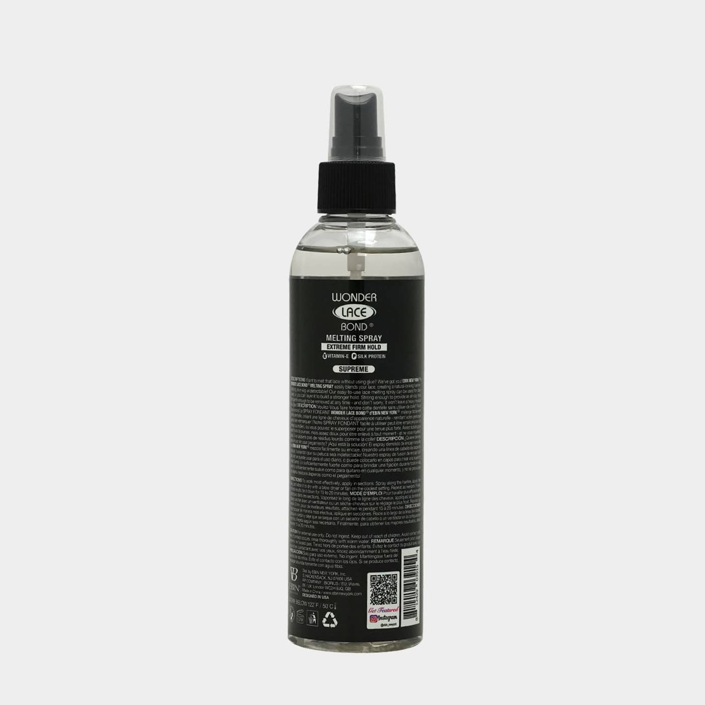 Wonder Lace Bond Lace Melt Spray