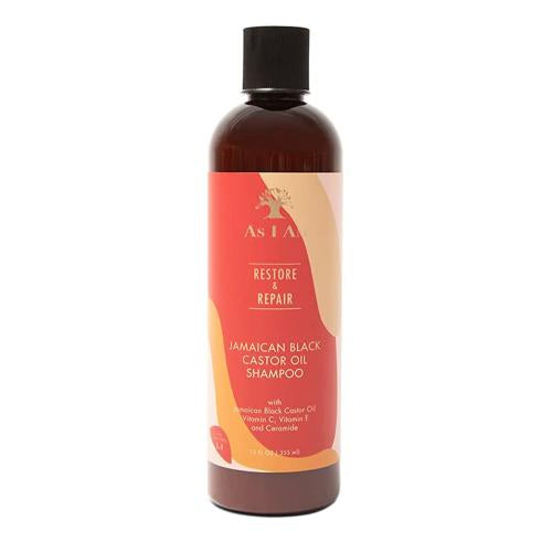 AS I AM Restore & Repair Jamaican Black Castor Oil Shampoo 12oz