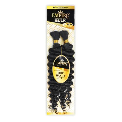 Sensationnel Human Hair Braids Empire Deep Bulk 18"