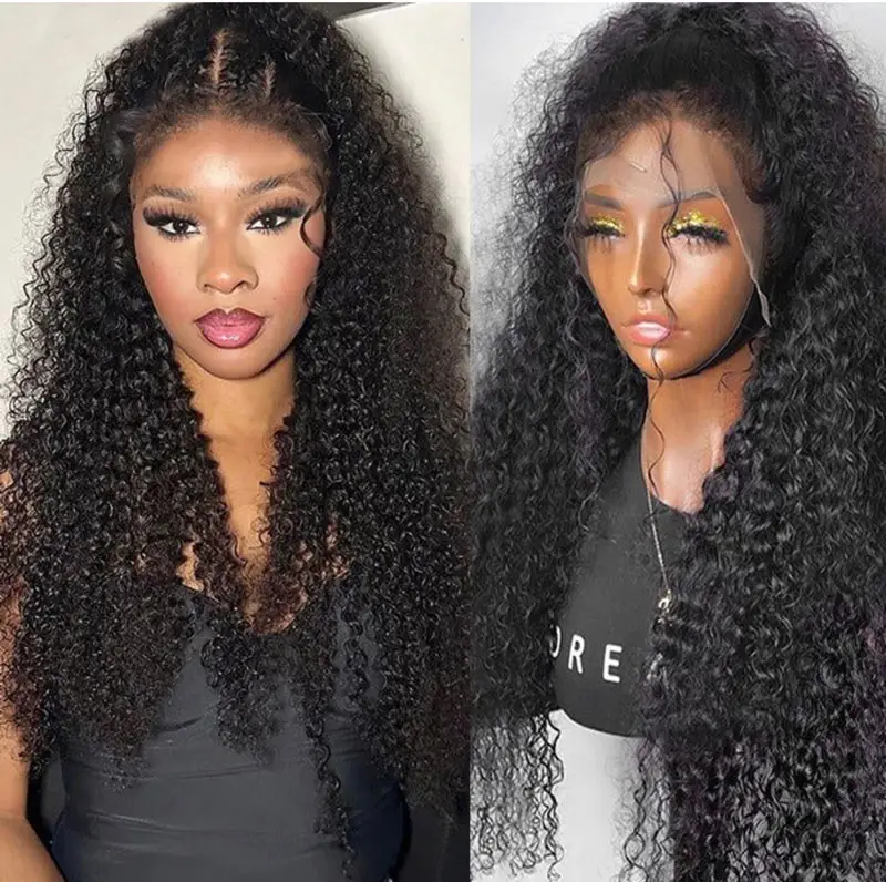 Luxury Raw HD Lace Frontal Deep Wavy Wig